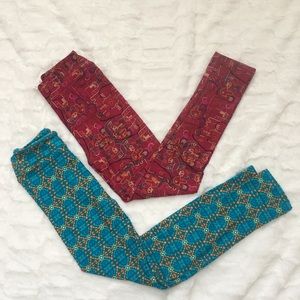 NWOT kids LuLaRoe leggings L/XL